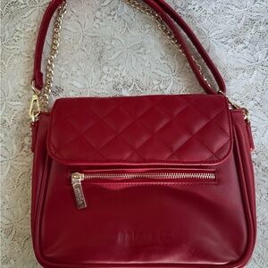 Red Quilted Women's Bag by Mode